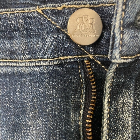 RRR Republic jeans shorts women’s size 12 distressed - Picture 5 of 7